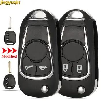 Jingyuqin Upravené Flip Klíč Shell Pro Chevrolet Epica Lova Sail 2 Tlačítko Skládací Vzdálené Klíče Od Auta Případě, Vlevo/Vpravo Blade