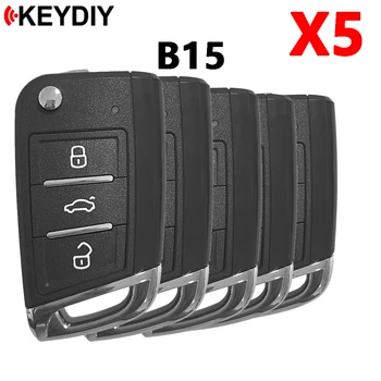 KEYDIY Náhrada Za KD-X2 KD900 URG200 KD-X2 MINI KD900 B Série B15 Dálkové Ovládání 3 Tlačítka Auto Dálkové Klíč