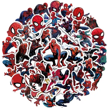 50 Nových Marvel Hrdina, Postavy Spider-Man Graffiti Samolepky Vody Šálek Brašna Skateboard Samolepky Vodotěsné Samolepky