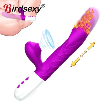 Dildo Vibrátor Sexuální Hračky pro Ženy, Jazyk Sání Klitoris Stimulace Vibrační Vibrátor Ženské Masturbace Dospělé Vibrátory hračky