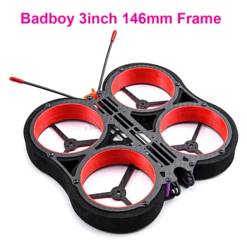 Badboy 3inch 146 mm 146 Full Carbon Fiber HD Vnitřní Potrubí FPV Racing Rám Kit Pro Cineboy 3 Palce RC Multicopter Drone Náhradní Díly