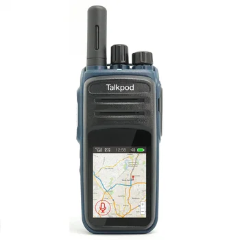 Talkpod N58 Sítě Rádio POC 4G Wifi, Bluetooth, Záznam Šifrování, Sledování GPS, Beidou LTE PTT Dotykový Displej Android InterPhone