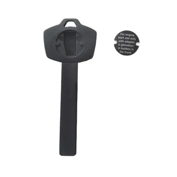 Náhradní Čipové Karty Remote Auto Klíč Shell Kryt, Nouzový Plastový Klíč Blade pro BMW X5 X6 E92 E93 E60 Bez Čipu