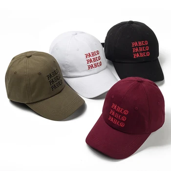 VORON nové mám Pocit, Pablo Red Hat Táta kšiltovka Kanye Pablo výšivky táta klobouk ženy muži Snapback Čepice klobouky