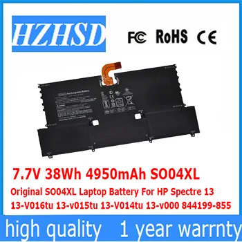 7.7 V 38Wh 4950mAh SO04XL Původní SO04XL Baterie Notebooku Pro HP Spectre 13 13-V016tu 13-v015tu 13-V014tu 13-v000 844199-855