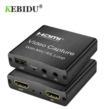 USB 3.0 Video zachytávací Karty podpora Mic HD 4K Video 1080P Desková Hra Záznam Pro Live Streaming Video Nahrávání
