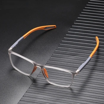 Vysoká Kvalita Modré Světlo Blokující Čtení Brýle Muži Sportovní Dioptrické Brýle Rám Pro Muže