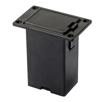 9V Baterie Box, Plastové Baterie Úložný Box Pro Kytaru 56.5x50x31mm