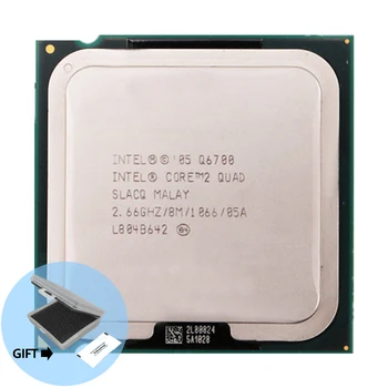 Intel Core2 Quad Processor CPU Q6700 (8M Cache, 2.660 GHz, 1066 MHz FSB), LGA775 PC Počítač cpu Desktop CPU