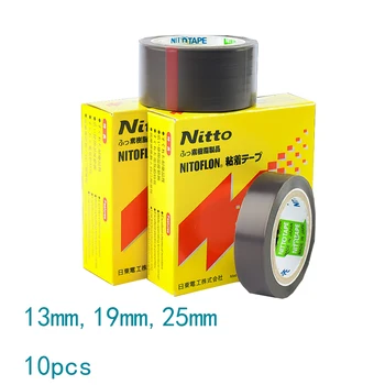10ks 0,08 mm*(13mm/19mm/25mm)*10m Japonsko NITTO DENKO tepelné izolační Páskou NITOFLON Vodotěsný Single Sided Tape 903UL