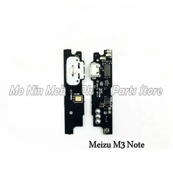 Nový Mikrofon Modul+Nabíjecí USB Port, Desky Flex Kabel Konektoru Díly Pro Meizu M3 Poznámka M3Note Náhradní