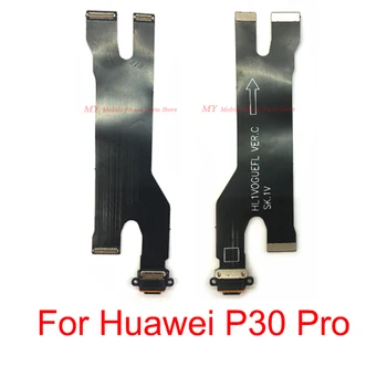 USB Nabíjení Nabíjecí Dock Port Board Flex Kabel Pro Huawei P30 Pro P30pro Nabíječka Deska Konektor Flex Kabel náhradní Díly