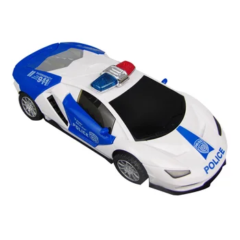 Děti Led Elektrické Auto Policie, Model 360 Rotační Auto Otevřené Dveře Vozidla, Osvětlení, Hudební Výchovy Auto Hračky pro Děti Dárek k Narozeninám