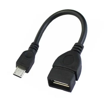 10cm Micro 5pin USB Samec do USB2.0 A Samice OTG Kabel Pro Android Telefony, Tablet PC