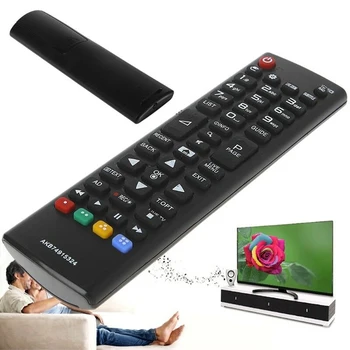 Smart TV Dálkové Ovládání Náhradní AKB74915324 pro LED LCD TV Dálkové Ovládání Televize Silný signál, penetrace a trvanlivost, ohleduplnost vůči životn