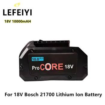 18V 10.0 Ah 21700 Mobilní ProCORE Náhradní Baterie pro Bosch Professional Akumulátorové Nástroje BAT609 BAT618 GBA18V80