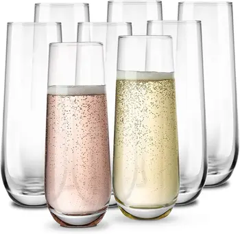 Opadaném listí sklenice na Šampaňské Flétna Brýle,Elegantní, All-Účel Pití Vína, Sklo, Nápojové Kelímky na Vodu, Džus, Pivo, Alkohol, Metla