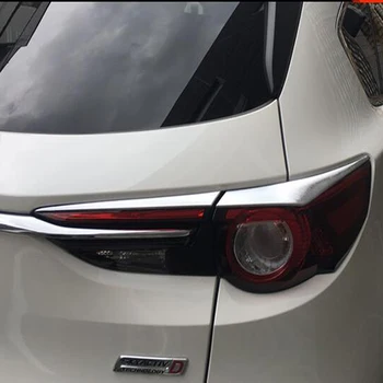 Pro Mazda CX8 CX-8 2017 2018 2019 2020 Vnější Doplňky, ABS Chrome Auta zadní Zadní Ocas Mlhové Světlo Stínítko lišta Krycí Lišta