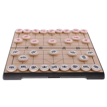 Přenosný Xiangqi Čínské Šachy Set Magnetické Skládací Deskové Hry, Rodinné Hry