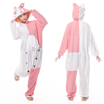 Danganronpa Oblečení Na Spaní Monokuma Monomi Cosplay Kostýmy Kombinézy Pyžamo Halloween Karneval