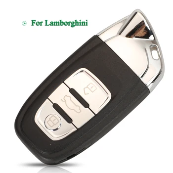 jingyuqin 3 Tlačítka Pro Lamborghini Originální Styl Fob Vzdálené Inteligentní Klíč Shell Případě Uncut Čepel Náhradní
