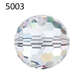 (1 kus) 6mm 8mm 10mm crystal 5003 Disco Koule korálky volné korálky Drahokamu DIY výrobu šperků