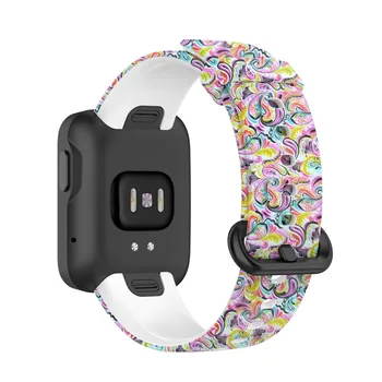 Silikonové Kapela Popruh Pro XiaoMi Mi Watch Lite / Pro Redmi Watchstrap Originální Chytrý Sportovní Náramek Náramek Náhradní Correa