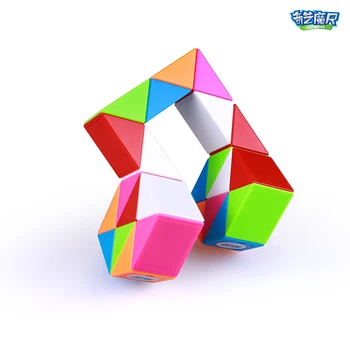 QIYI 24 segmentů Magic Had Vládce Cube Puzzle Rychlost Antistresová Kostky Twist Skládací Profissional Hračka pro Děti Kouzelná Kostka