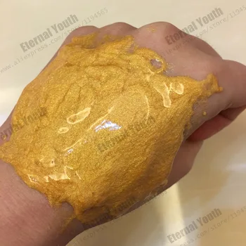 50g 24K Gold Aktivní Maska Peel Off Obličeje, Maska Powder Rozjasňující Luxusní Spa Proti Stárnutí proti Vráskám Ošetření, Péče o Krásu