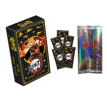 Demon Slayer Promo Kartu Booster BOX Halloween Premium PR Puzzle TCG Hra Karty Kimetsu Stolu, Hrát Hračky, Vánoční Dárek
