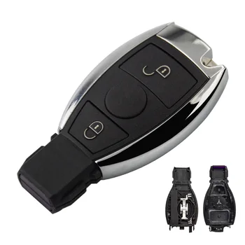2 Tlačítko Náhradní Fob Vzdálené Sm art klíč pouzdro Pro Mercedes BENZ ML, SL, SLK, CLK W211 Dálkový Klíč Shell Pouzdro