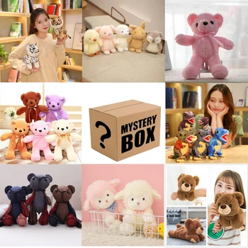 Náhodný Tajemný Box Kawaii Plyšové Hračky, Plyšová Zvířata, Panenky Obrázek 100% Překvapení, Štěstí, Slepý Box Nejlepší Děti Dárek Mystery Bag