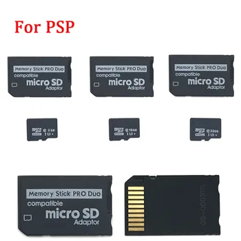 Memory Stick PRO Duo adaptér pro Sony a PSP Paměťové Karty Adaptér pro Micro SD to MS Pro Duo Adaptér s 8G 16G 32G TF Karty