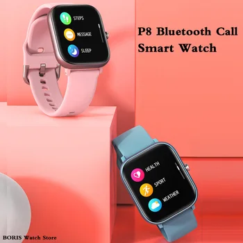Inteligentní Watch Ženy Muži Sportovní Hodiny Finess Tracker Heart Rate Monitor Spánku Telefonní Hovor Připomenutí Bluetooth Smartwatch Pro Samsung