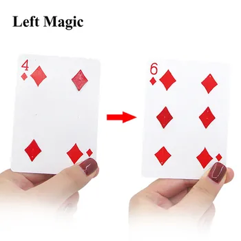 Fantastic 4 na 6 Pohybující se Bod magické triky, Close Up Karty Magic Profesionální Kouzelník, Trik, Magie Nástroj Magic Prop