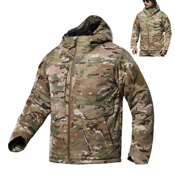 M65 Vojenské Taktické Bunda pánská Nepromokavá Větrovka Taktické Vojenské Uniformě Hoodie Multi Pocket Zimní Bundu pro Muže
