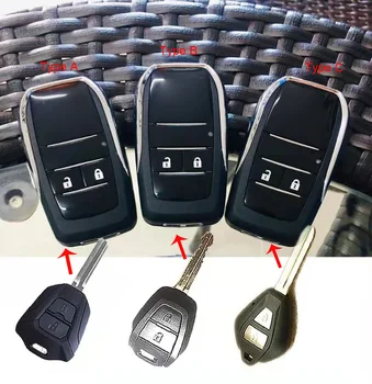 Modfied Skládací Flip Dálkový Klíč shell pro Isuzu Auto Klíč prázdné Případě