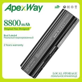 Apexway 12 Buněk Baterie pro HP Compaq Presario CQ40 CQ41 CQ45 CQ50 CQ60-300 CQ71 G50 G61 G71 pro Pavilion dv4 dv5 dv6 KS526AA