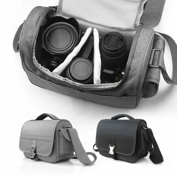 Brašna DSLR cestovní pouzdro pro Canon Nikon Fuji fotoaparát taška přes Rameno Přenosné pouzdro pro Kameru a Příslušenství