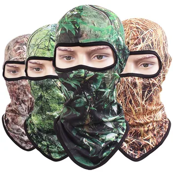 Maskování mask 3D list stereo turecko lov maska klobouk Taktické maska balaclava dřeva, plné masky, Wargame Cs obličejovou Maskou