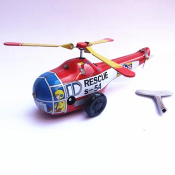 [Vtipné] Erotických Kolekce Retro Vítr-up hračky Plechové vrtule letadel, Mechanické hračky Strojek figurky model děti dárek