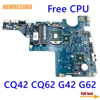 NEWRECORD Deska pro Notebook HP CQ42 CQ62 G42 G62 DA0AX2MB6E1 592809-001 základní deska Socket S1 DDR3 zdarma CPU plně otestovat