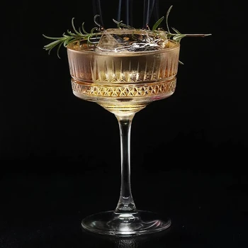 Vyřezávané Široká Ústa Martini, Šampaňské, Brýle, Hodnota Domů Skla Vysoké Červené Víno Sklo Kreativní Koktejl Cup