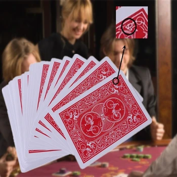 Nové Tajemství Označeny Striptérka Paluba Hrací Karty, Poker Karty, Magie Hračky Magic Trik